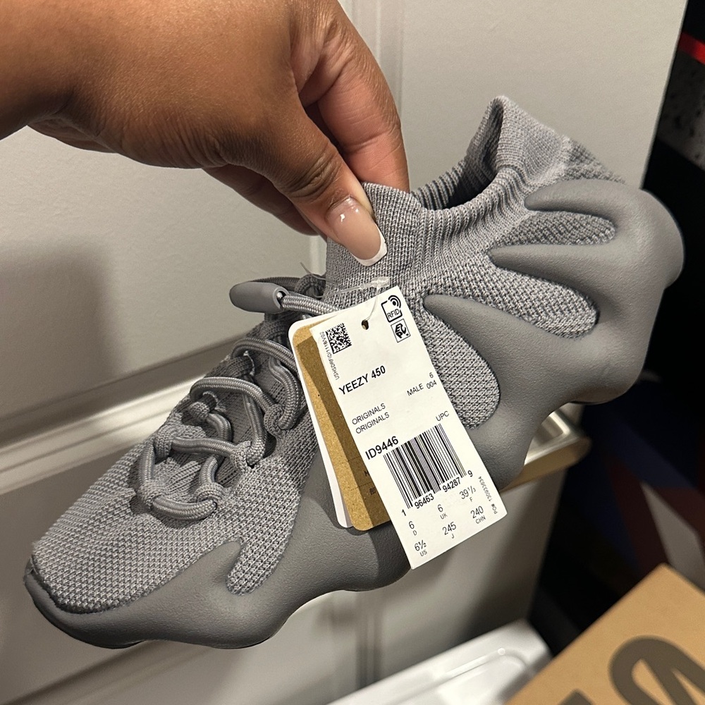 Yeezy 450 Ash Sock Sneakers
